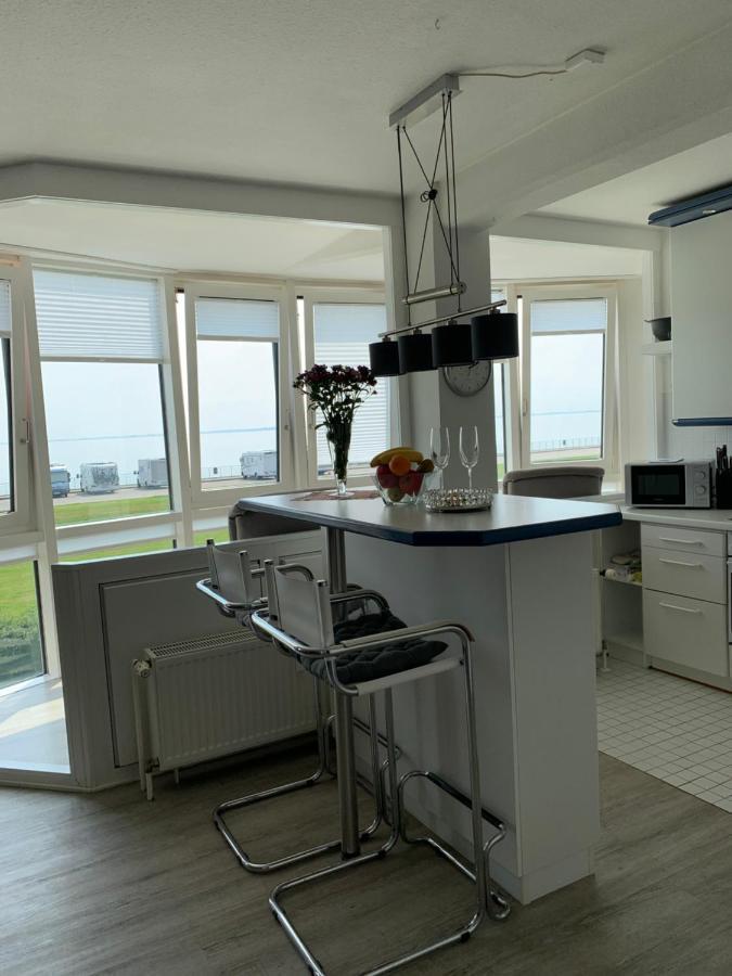 Fewo Mit Meerblick - Direktzugang Zur Nordsee Apartment Wilhelmshaven Luaran gambar