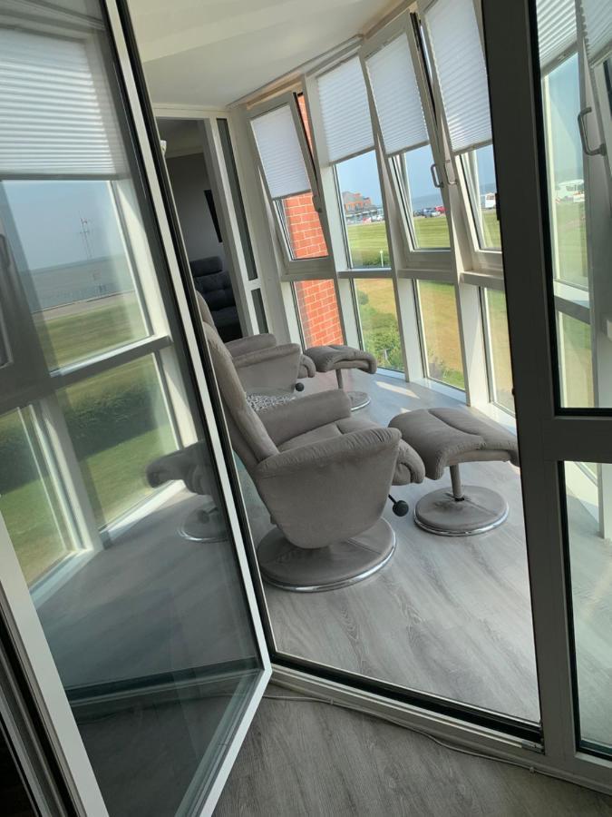 Fewo Mit Meerblick - Direktzugang Zur Nordsee Apartment Wilhelmshaven Luaran gambar