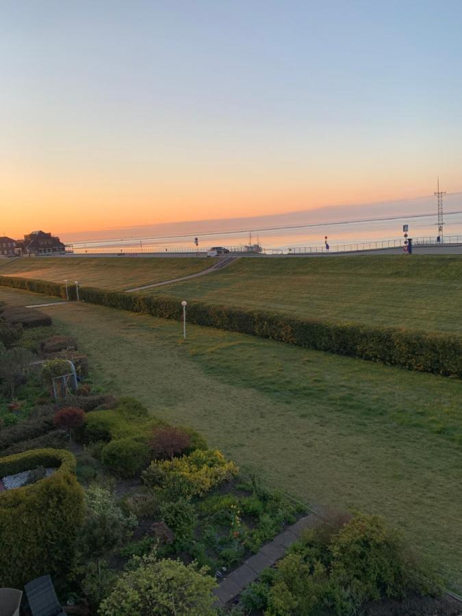 Fewo Mit Meerblick - Direktzugang Zur Nordsee Apartment Wilhelmshaven Luaran gambar