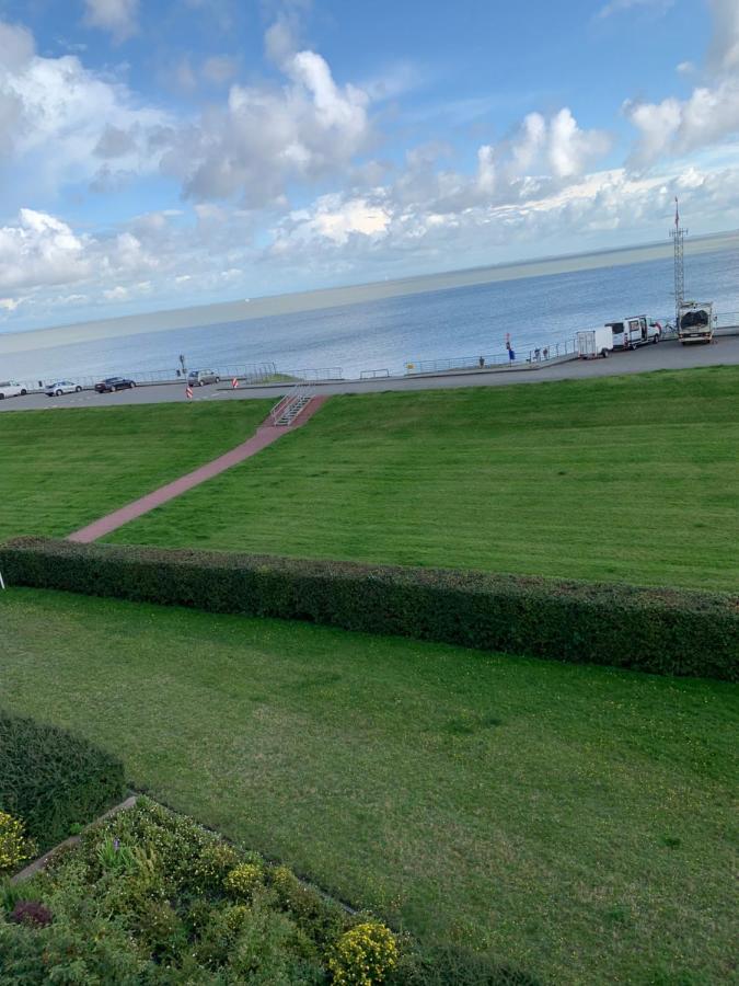 Fewo Mit Meerblick - Direktzugang Zur Nordsee Apartment Wilhelmshaven Luaran gambar