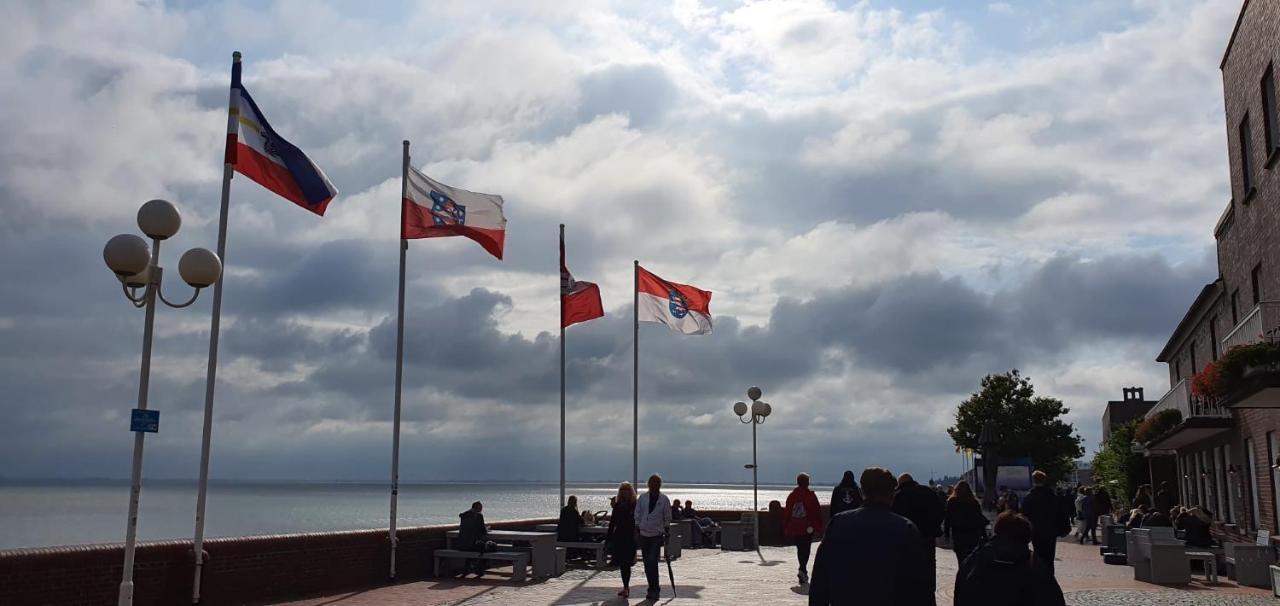 Fewo Mit Meerblick - Direktzugang Zur Nordsee Apartment Wilhelmshaven Luaran gambar